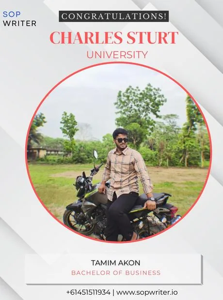 Tamim Akon — Charles Sturt University